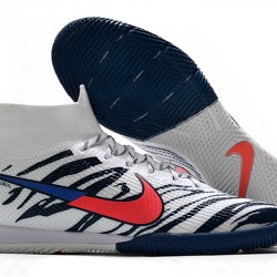 Kopačky Nike Mercurial Superfly 7 Elite MDS IC Bílá Černá Modrý Červené 39-45