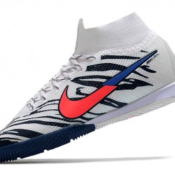 Kopačky Nike Mercurial Superfly 7 Elite MDS IC Bílá Černá Modrý Červené 39-45