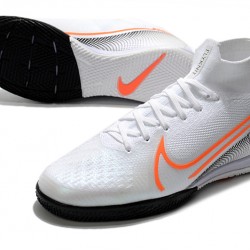 Kopačky Nike Mercurial Superfly 7 Elite MDS IC Bílá oranžový Černá 39-45