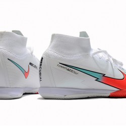Kopačky Nike Mercurial Superfly 7 Elite MDS IC Bílá Červené Modrý 39-45