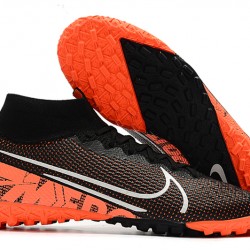 Kopačky Nike Mercurial Superfly 7 Elite MDS TF Černá oranžový Bílá 39-45