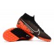 Kopačky Nike Mercurial Superfly 7 Elite MDS TF Černá oranžový Bílá 39-45