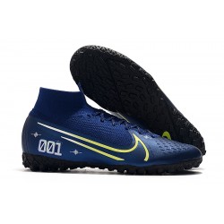 Kopačky Nike Mercurial Superfly 7 Elite MDS TF Modrý Zelená 39-45