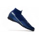 Kopačky Nike Mercurial Superfly 7 Elite MDS TF Modrý Zelená 39-45