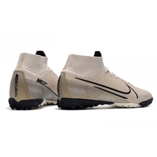 Kopačky Nike Mercurial Superfly 7 Elite MDS TF Khaki Černá 39-45