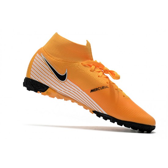 Kopačky Nike Mercurial Superfly 7 Elite MDS TF oranžový Bílá Černá 39-45