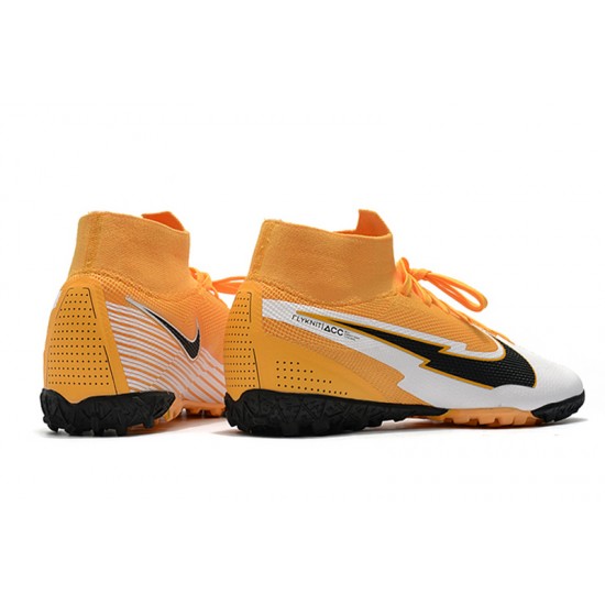 Kopačky Nike Mercurial Superfly 7 Elite MDS TF oranžový Bílá Černá 39-45