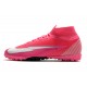 Kopačky Nike Mercurial Superfly 7 Elite MDS TF Růžový Bílá 39-45
