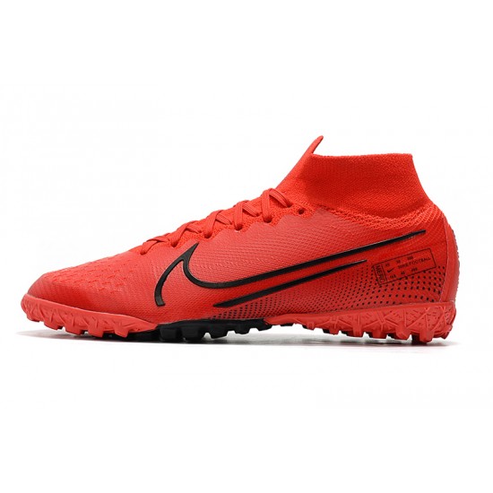 Kopačky Nike Mercurial Superfly 7 Elite MDS TF Červené Černá 39-45