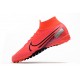 Kopačky Nike Mercurial Superfly 7 Elite MDS TF Červené Růžový Černá 39-45