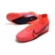 Kopačky Nike Mercurial Superfly 7 Elite MDS TF Červené Růžový Černá 39-45