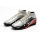 Kopačky Nike Mercurial Superfly 7 Elite MDS TF Stříbro Černá Červené 39-45