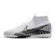 Kopačky Nike Mercurial Superfly 7 Elite MDS TF Bílá Černá 39-45