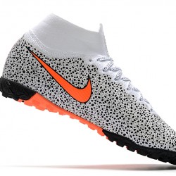 Kopačky Nike Mercurial Superfly 7 Elite MDS TF Bílá Černá oranžový 39-45