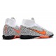 Kopačky Nike Mercurial Superfly 7 Elite MDS TF Bílá Černá oranžový 39-45