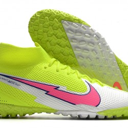 Kopačky Nike Mercurial Superfly 7 Elite MDS TF Bílá Zelená oranžový 39-45