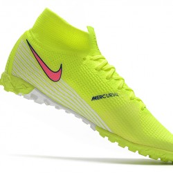 Kopačky Nike Mercurial Superfly 7 Elite MDS TF Bílá Zelená oranžový 39-45
