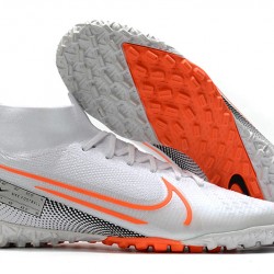 Kopačky Nike Mercurial Superfly 7 Elite MDS TF Bílá oranžový Černá 39-45