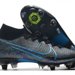 Kopačky Nike Mercurial Superfly 7 Elite SG-PRO AC Černá Modrý 39-45