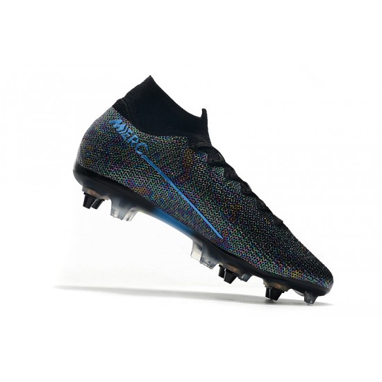 Kopačky Nike Mercurial Superfly 7 Elite SG-PRO AC Černá Modrý 39-45