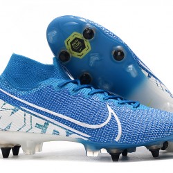 Kopačky Nike Mercurial Superfly 7 Elite SG-PRO AC Modrý Bílá 39-45