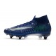 Kopačky Nike Mercurial Superfly 7 Elite SG-PRO AC Modrý Bílá Zelená 39-45