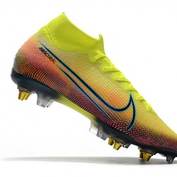 Kopačky Nike Mercurial Superfly 7 Elite SG-PRO AC Zelená Modrý oranžový 39-45