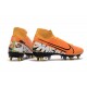 Kopačky Nike Mercurial Superfly 7 Elite SG-PRO AC oranžový Stříbro Černá 39-45