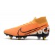 Kopačky Nike Mercurial Superfly 7 Elite SG-PRO AC oranžový Stříbro Černá 39-45