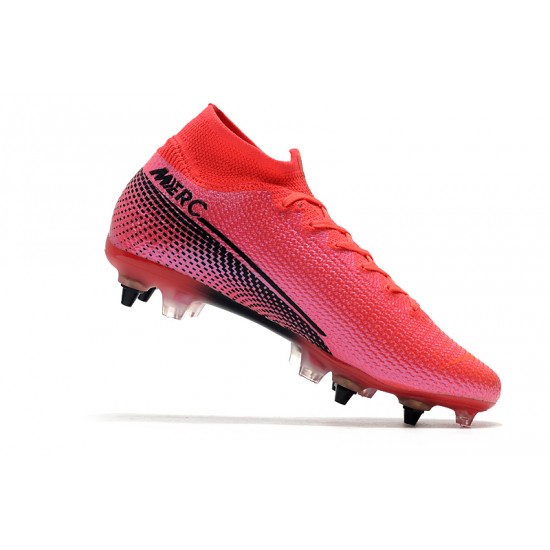 Kopačky Nike Mercurial Superfly 7 Elite SG-PRO AC Růžový Červené Černá 39-45