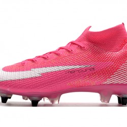 Kopačky Nike Mercurial Superfly 7 Elite SG-PRO AC Růžový Stříbro 39-45