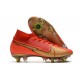 Kopačky Nike Mercurial Superfly 7 Elite SG-PRO AC Červené Zlato 39-45