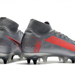 Kopačky Nike Mercurial Superfly 7 Elite SG-PRO AC Stříbro Červené 39-45
