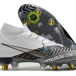 Kopačky Nike Mercurial Superfly 7 Elite SG-PRO AC Bílá Černá 39-45