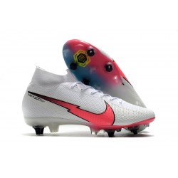 Kopačky Nike Mercurial Superfly 7 Elite SG-PRO AC Bílá Červené Modrý 39-45