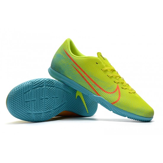 Kopačky Nike Mercurial Vapor 13 Academy IC Zelená Modrý oranžový 39-45