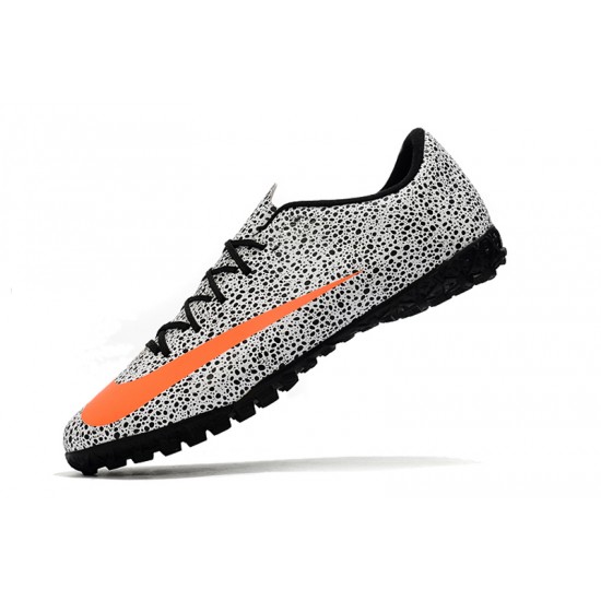 Kopačky Nike Mercurial Vapor 13 Academy TF Černá Bílá oranžový 39-45