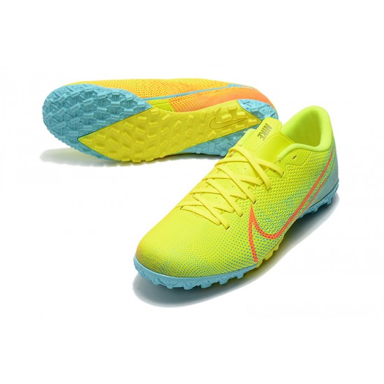 Kopačky Nike Mercurial Vapor 13 Academy TF Zelená Modrý oranžový 39-45
