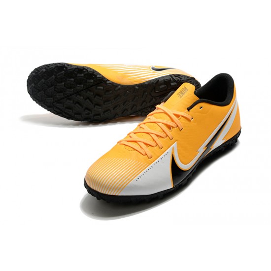 Kopačky Nike Mercurial Vapor 13 Academy TF oranžový Černá Bílá 39-45