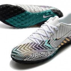 Kopačky Nike Mercurial Vapor 13 Academy TF Bílá Šedá Modrý 39-45