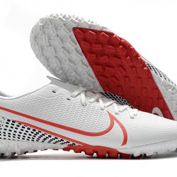 Kopačky Nike Mercurial Vapor 13 Academy TF Bílá Červené Černá 39-45