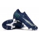 Kopačky Nike Mercurial Vapor 13 Elite AG Modrý Bílá Zelená 39-45