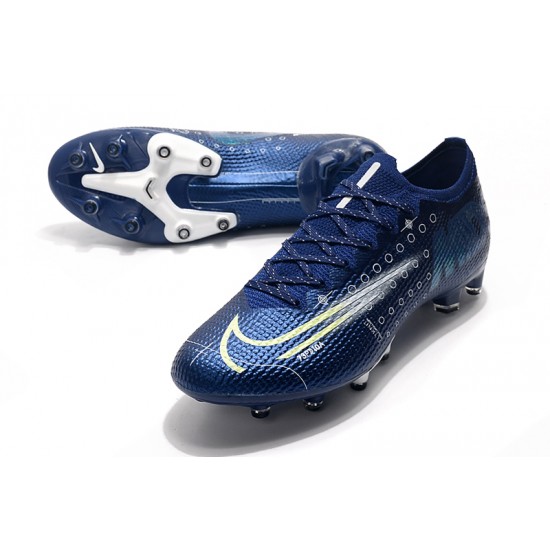 Kopačky Nike Mercurial Vapor 13 Elite AG Modrý Bílá Zelená 39-45