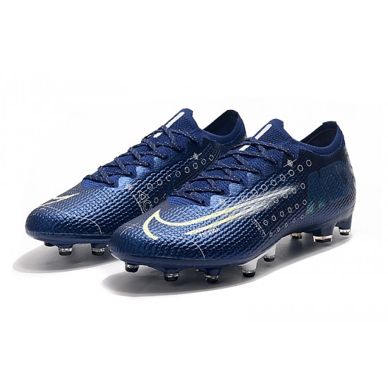 Kopačky Nike Mercurial Vapor 13 Elite AG Modrý Bílá Zelená 39-45