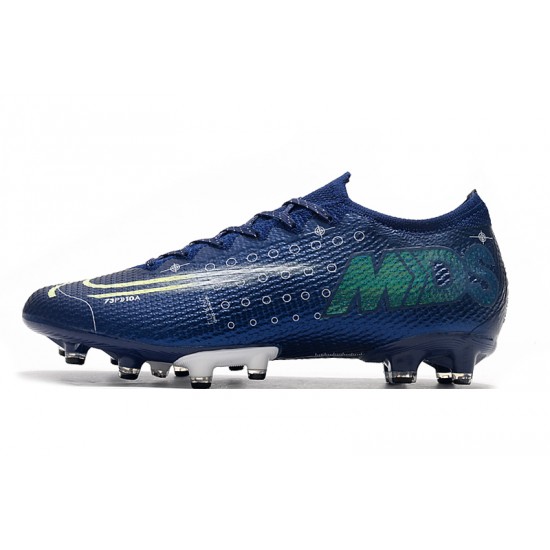 Kopačky Nike Mercurial Vapor 13 Elite AG Modrý Bílá Zelená 39-45