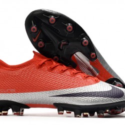 Kopačky Nike Mercurial Vapor 13 Elite AG Červené Stříbro Nachový 39-45