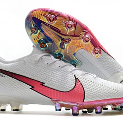 Kopačky Nike Mercurial Vapor 13 Elite AG Bílá Růžový Modrý 39-45