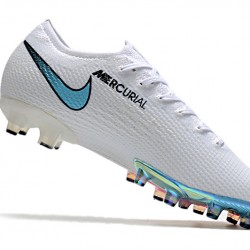 Kopačky Nike Mercurial Vapor 13 Elite AG Bílá Růžový Modrý 39-45