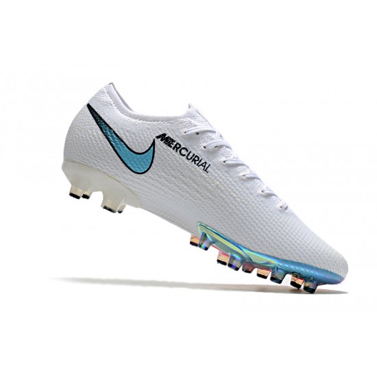 Kopačky Nike Mercurial Vapor 13 Elite AG Bílá Růžový Modrý 39-45