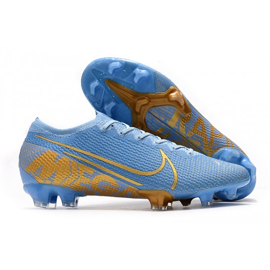 Kopačky Nike Mercurial Vapor 13 Elite FG Modrý Zlato 39-45